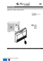 Предварительный просмотр 1 страницы Airwell SX 12 RCC Manual