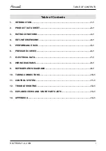 Preview for 3 page of Airwell Trio Dakota 5.2 DCI Service Manual