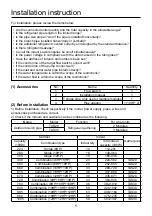 Preview for 7 page of Airwell VRF Series Installation Manual