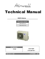 Airwell WNG12 Technical Manual preview