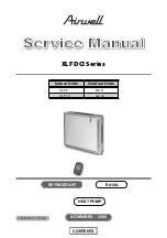 Preview for 1 page of Airwell XLF 12 Service Manual