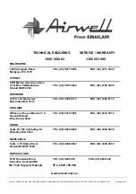 Preview for 29 page of Airwell XLM14RCA Programming And Operations Manual