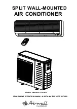 Preview for 1 page of Airwell XLM36IRCB Operation Manual & Installation Instructions