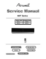 Airwell YAF018 Service Manual preview