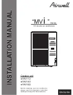 Preview for 1 page of Airwell YAV112 Installation Manual