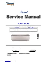 Airwell YBZE218-324-430 Service Manual preview