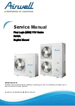 Preview for 1 page of Airwell YCV Series Service Manual