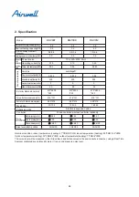 Preview for 58 page of Airwell YCV280 Installation And Maintenance Instructions Manual