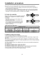 Preview for 26 page of Airwell YCV280HR Installation Manual