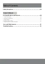 Preview for 3 page of Airwell YDAC-025R-09M25 User & Installation Manual