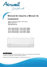 Preview for 115 page of Airwell YDAC-025R-09M25 User & Installation Manual