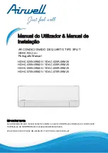 Preview for 152 page of Airwell YDAC-025R-09M25 User & Installation Manual