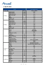 Preview for 7 page of Airwell YEVFD Series Service Manual