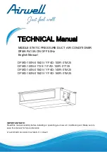 Airwell YFAD-100R-01M25 Technical Manual preview