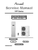 Preview for 1 page of Airwell YFF045 Service Manual