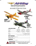 AirWing 4498150 Assembly And Operation Manual preview