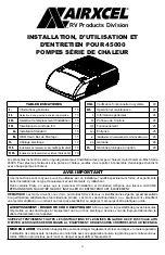 Preview for 14 page of Airxcel 45000 Series Installation, Operation And Maintenance Instructions