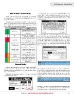 Preview for 11 page of Airxcel Aqua-Hot Reporter Technical Supplement