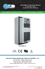 Airxcel ICE DC03HDNC1U Installation & Operation Manual preview