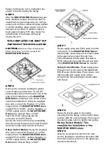 Предварительный просмотр 4 страницы Airxcel MAXXFAN MINI DELUXE 3805 Installation Instructions, Information And Operating Manual