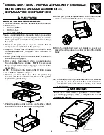 Preview for 5 page of Airxcel Suburban Elite Series Installation, Operations And User'S Manual