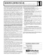 Preview for 14 page of Airxcel Suburban Elite SOP-1004A Installation, Operations And User'S Manual