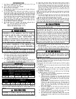 Preview for 2 page of Airxcel Suburban SDN2U Installation, Operation And Maintenance Manual