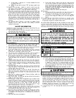 Preview for 3 page of Airxcel Suburban SDN2U Installation, Operation And Maintenance Manual