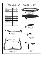 Предварительный просмотр 11 страницы Airzone 12' SPRING TRAMPOLINE User Manual