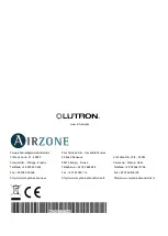 Предварительный просмотр 11 страницы Airzone Lutron Installation Manual