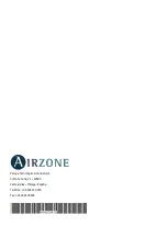 Предварительный просмотр 24 страницы Airzone OneZone Installation Manual