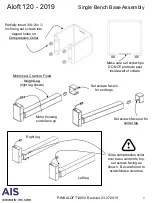 Предварительный просмотр 6 страницы AIS Aloft 120 Manual