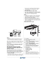 Предварительный просмотр 6 страницы Aisin AXCP112AVD Operation Manual