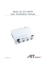 Preview for 1 page of AIT ASGC 34.5TL-4P4W User & Installation Manual