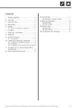 Preview for 3 page of AIT WPSK 40Split Operating Manual