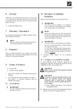 Preview for 5 page of AIT WPSK 40Split Operating Manual