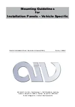 Preview for 7 page of AIV 100640 Mounting Manuallines