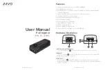 Preview for 1 page of AIVO NETWORKS AVN-PI-IJT30G User Manual