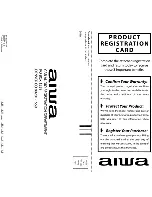 Preview for 36 page of Aiwa 570CDCMP3 Manual