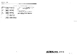 Preview for 20 page of Aiwa 8700 - SERVICE Service Manual