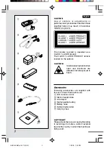 Preview for 2 page of Aiwa AM-F80 Operating Instructions Manual