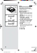 Preview for 60 page of Aiwa AM-F80 Operating Instructions Manual