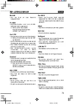 Preview for 73 page of Aiwa AM-F80 Operating Instructions Manual