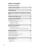 Preview for 6 page of Aiwa AM-NX9 Operating Instructions Manual