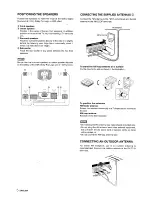 Предварительный просмотр 6 страницы Aiwa AV-D30 Operating Instructions Manual