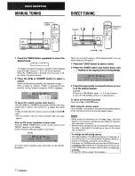 Предварительный просмотр 12 страницы Aiwa AV-D30 Operating Instructions Manual