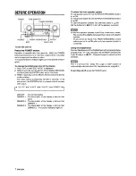 Preview for 8 page of Aiwa AV-D35 Operating Instructions Manual