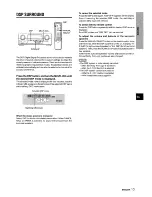 Preview for 11 page of Aiwa AV-D35 Operating Instructions Manual