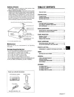 Предварительный просмотр 3 страницы Aiwa AV-D50 Operating Instructions Manual