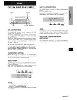 Предварительный просмотр 9 страницы Aiwa AV-D50 Operating Instructions Manual